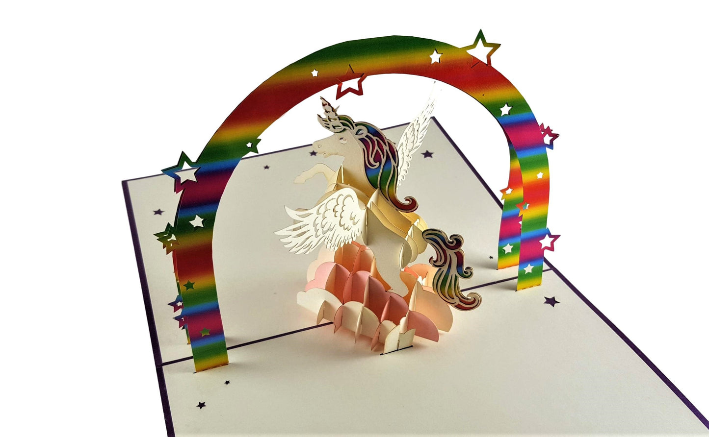 Unicorn 3D Pop Up Greeting Card - Birthday - Fun - Just Because - Love - Special Days - iGifts And Cards