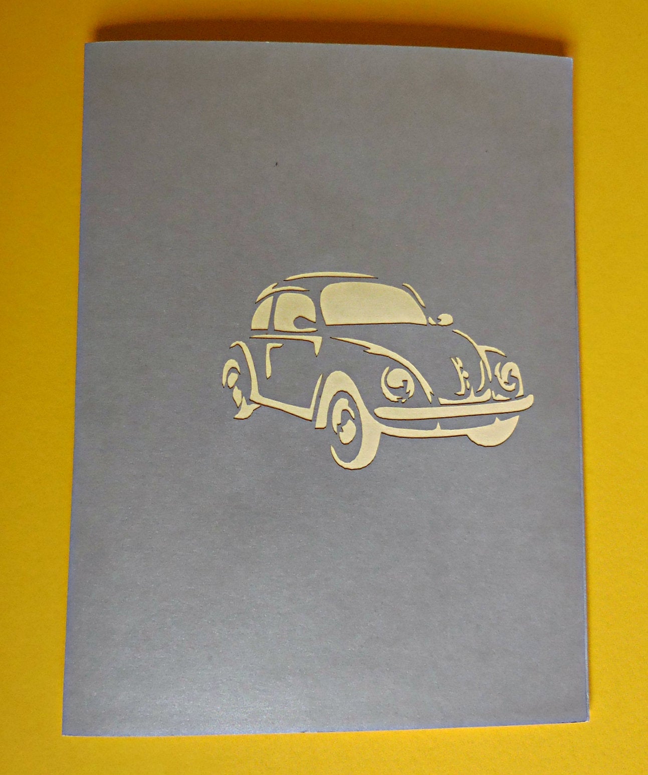 VW Car 3D Pop Up Greeting Card - Father's Day - Fun - Iconic - iGifts And Cards
